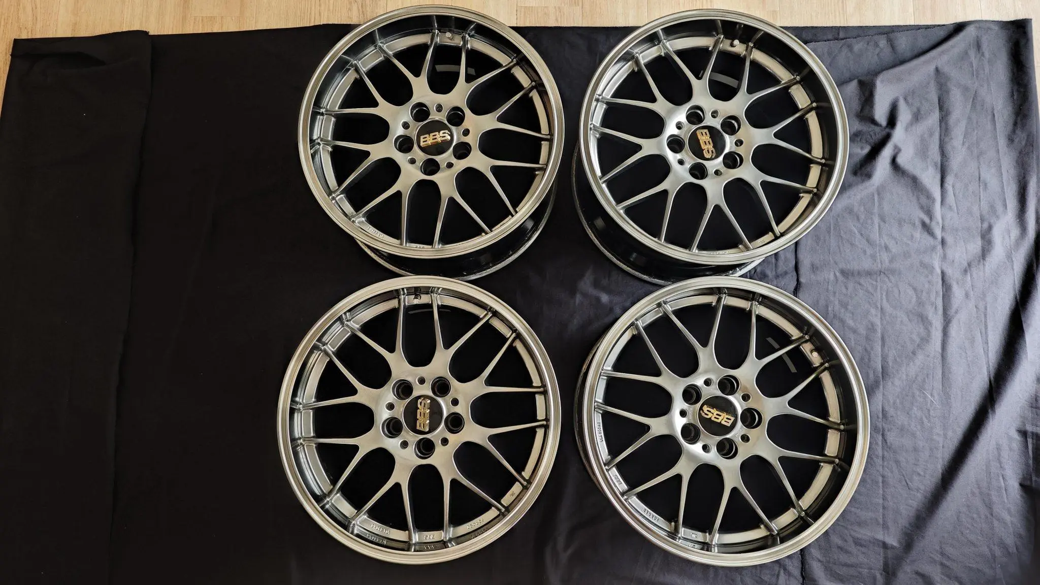 18×9.5″ BBS RG-R Wheels for Nissan Skyline