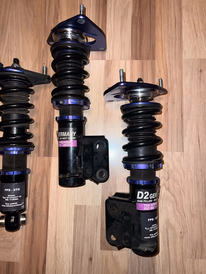 Toyota GT 86 / Subaru BRZ D2 coilover suspension lowering kit - Image 4