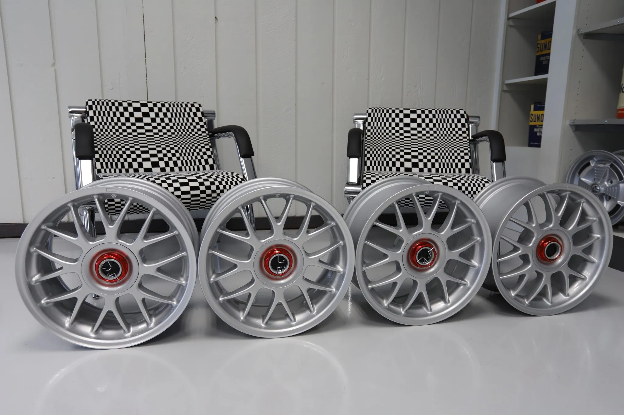 Five 17×8″ TSW Hockenheim R Wheels for BMW - Image 11