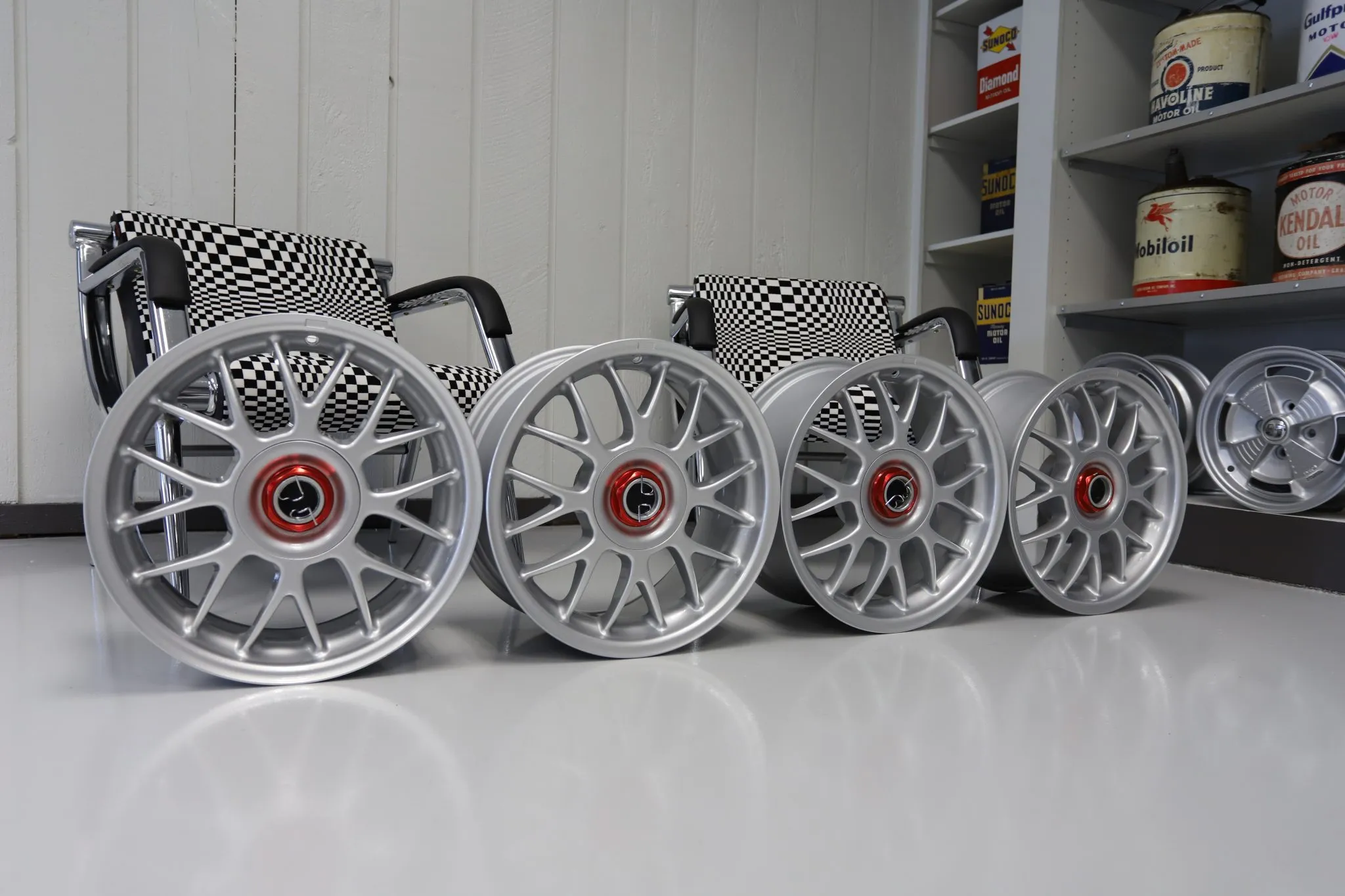 Five 17×8″ TSW Hockenheim R Wheels for BMW - Image 8