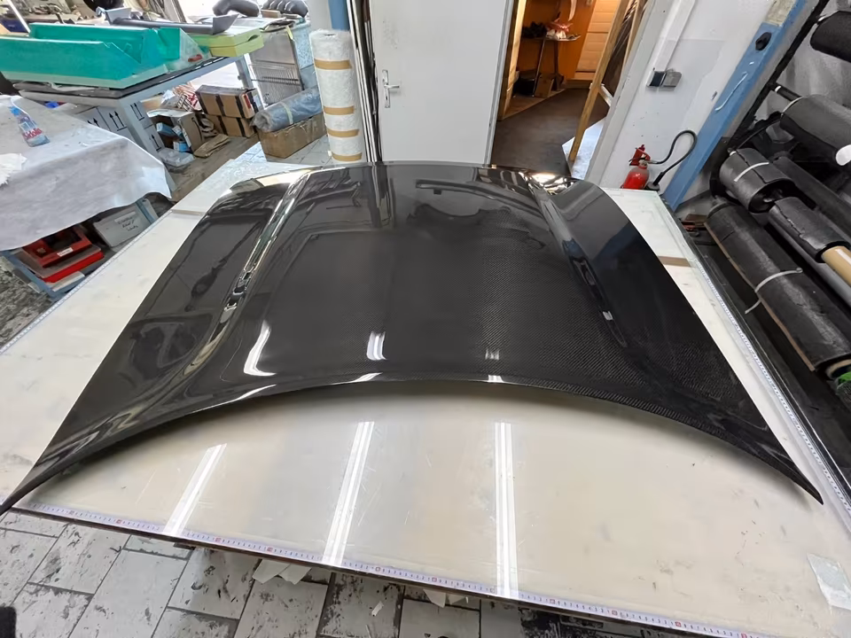 Carbon fiber hood for Dodge Challenger Demon - Image 8