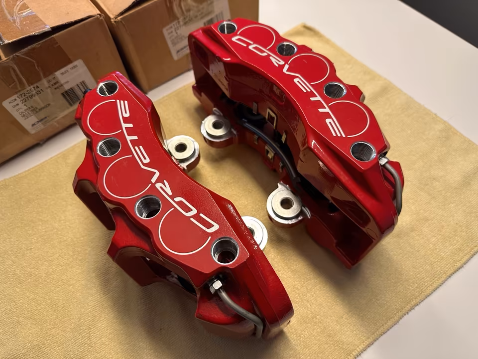 Corvette C6 Z06 Front Brake Calipers NEW - Image 9