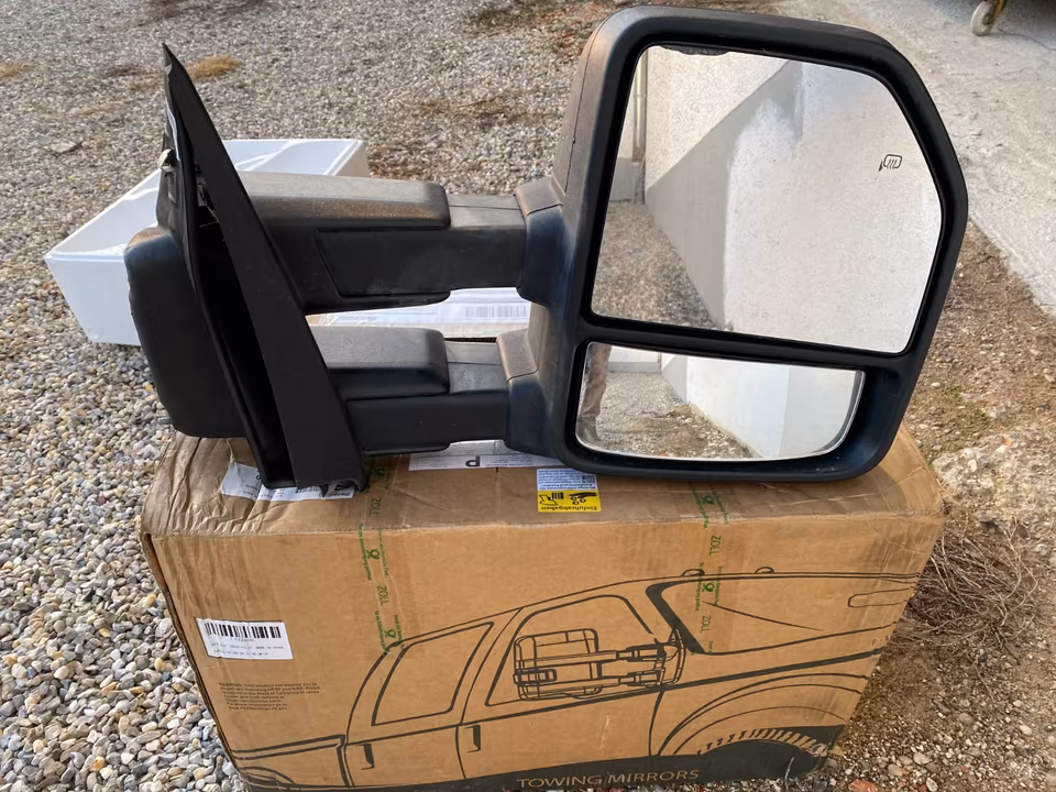 Ford F150 F250 F350 Towing Mirror Rearview Mirror Wing Mirror Right