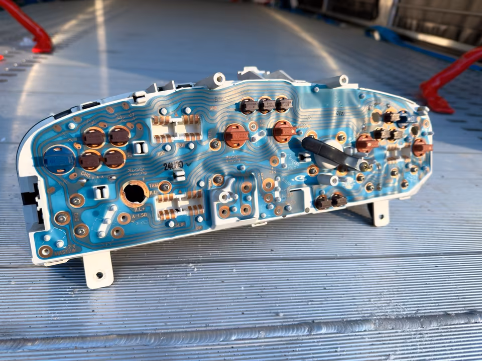 Nissan skyline r33 GTR speedometer instrument tachoinstrument cockpit - Image 2