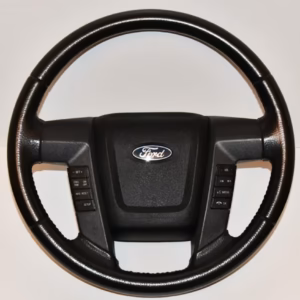 Ford F150 2009 - 2014 Leather Steering Wheel Black Original OEM