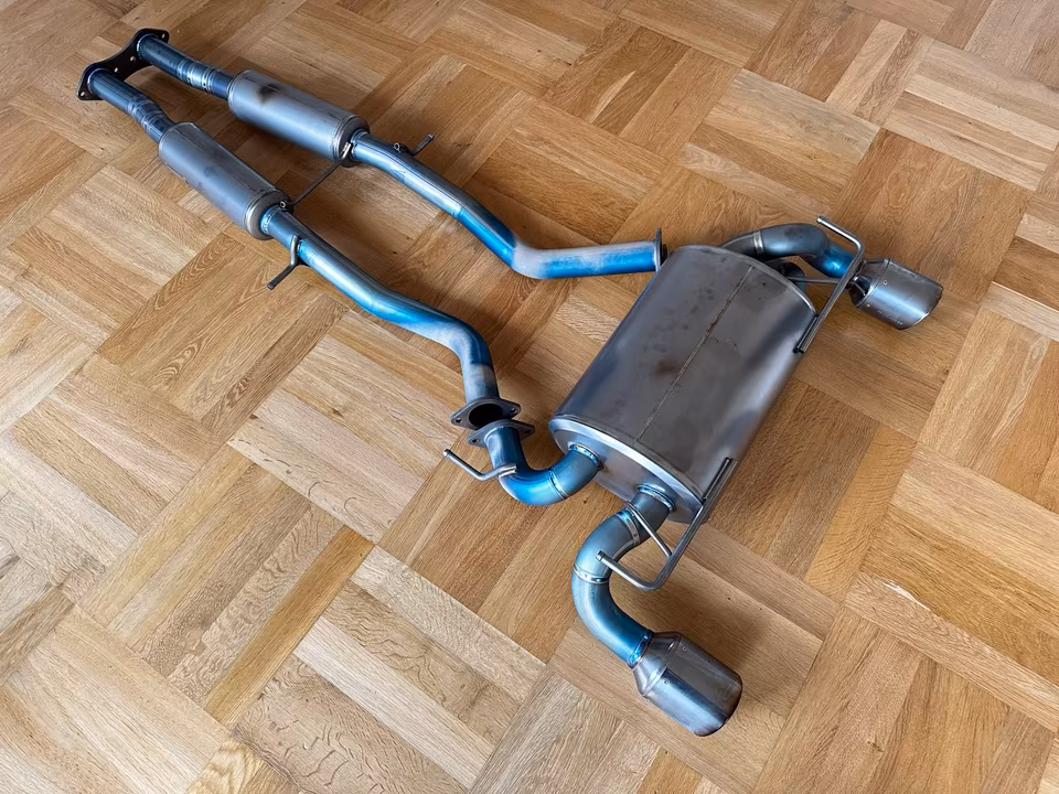 Nissan 370Z Nismo Titanium Exhaust System Original Exhaust System