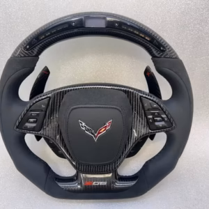 CORVETTE C7 Z06 EDITION 65 CARBON LED STEERING WHEEL ORIGINAL