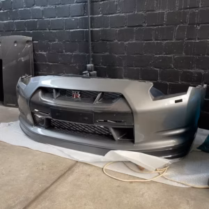 Nissan GT-R R35 CBA front bumper with carbon grill