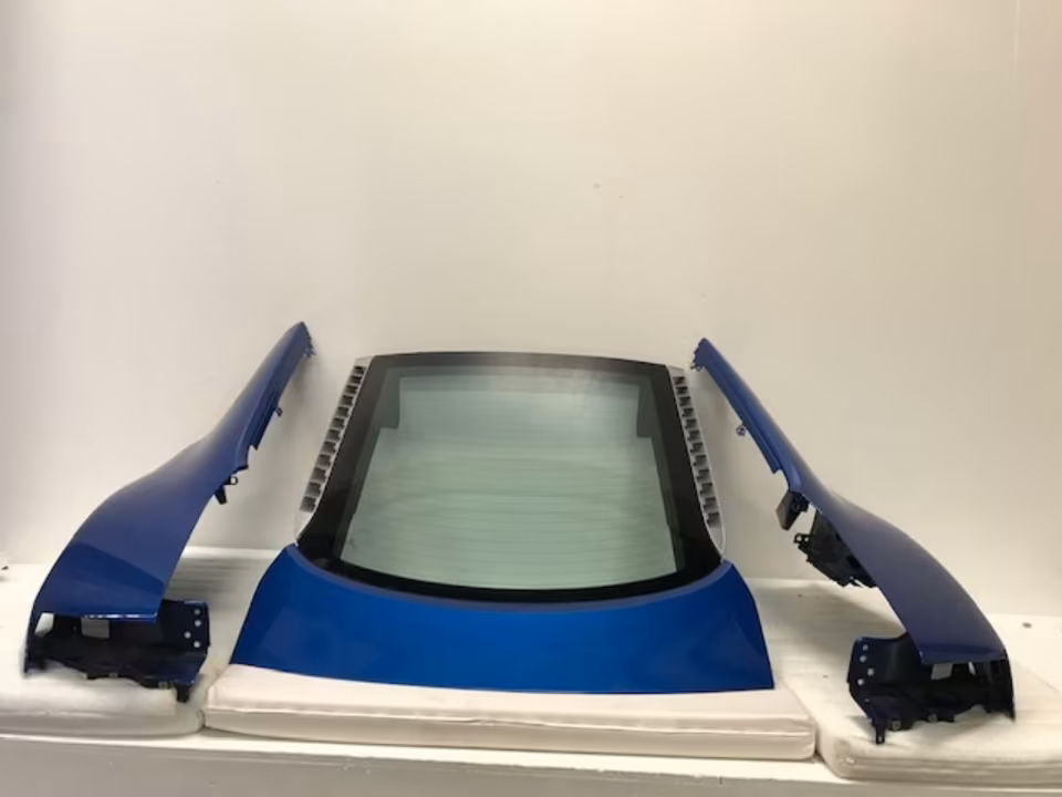 Rear parts complete R8 coupe 5.2 Fsi V10 year 2014 color blue - Image 20