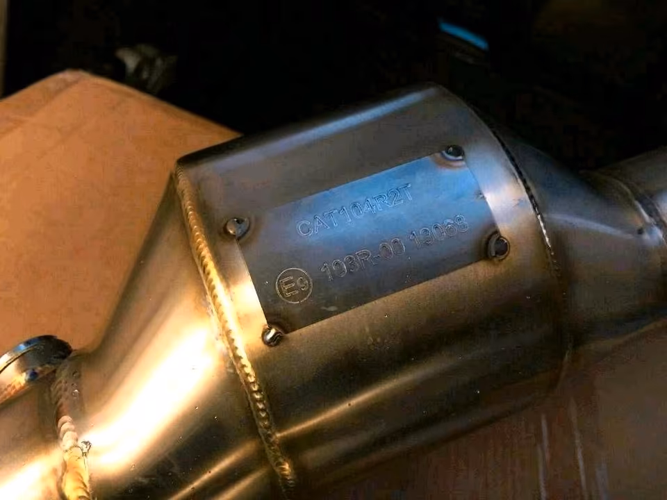 Manifold TOYOTA GT86 Sportkat 200 Zeller E-number exhaust - Image 5