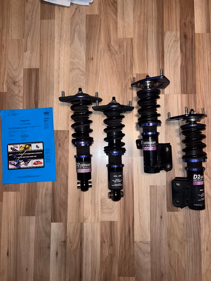 Toyota GT 86 / Subaru BRZ D2 coilover suspension lowering kit