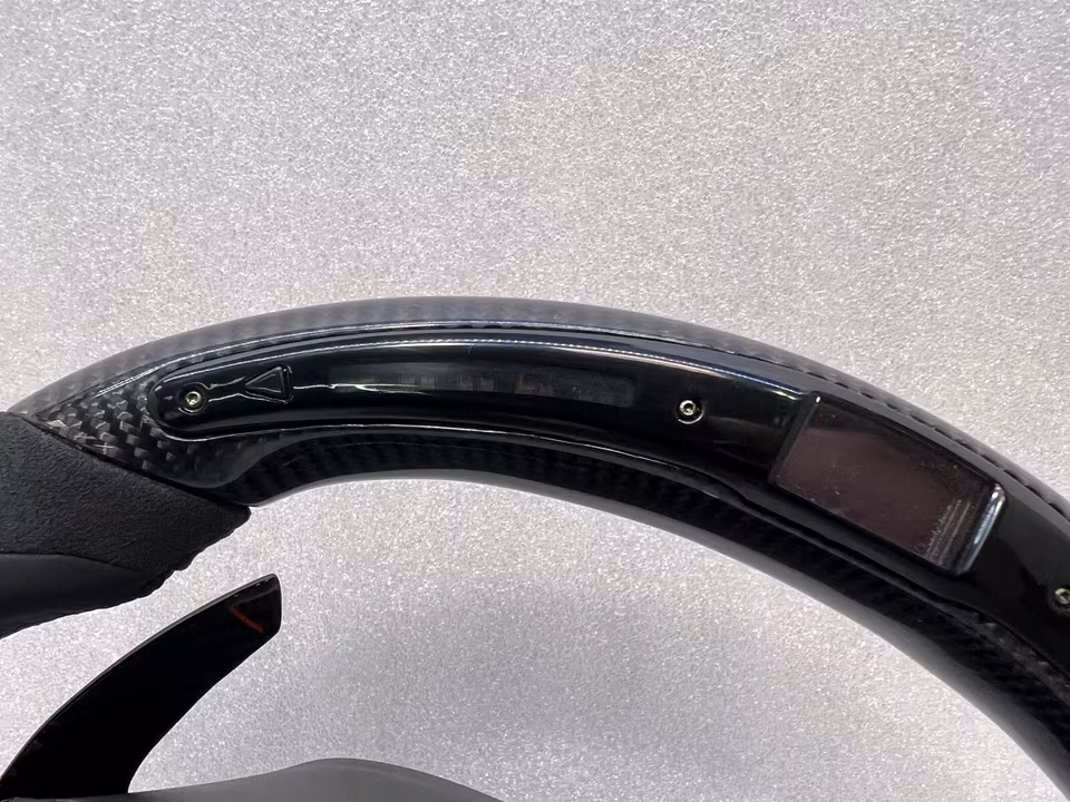 CORVETTE C7 Z06 EDITION 65 CARBON LED STEERING WHEEL ORIGINAL - Image 10