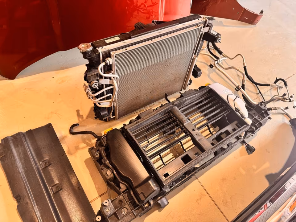 DODGE RAM 5 LIMITED HEADLIGHTS RADIATOR CARRIER HOOD FENDERS - Image 8