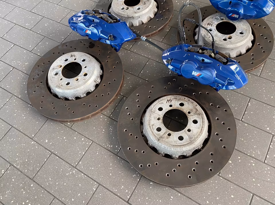 BMW F22 F87 M3 F80 M4 F82 Brake Set Discs Pads Calipers - Image 13