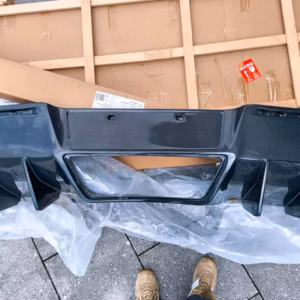 Corvette C7 carbon diffuser rear