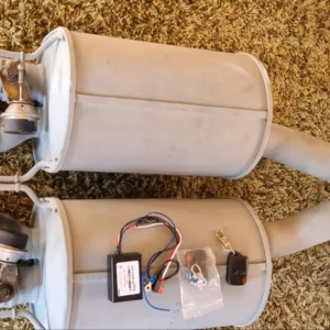 Corvette C6 NPP exhaust system