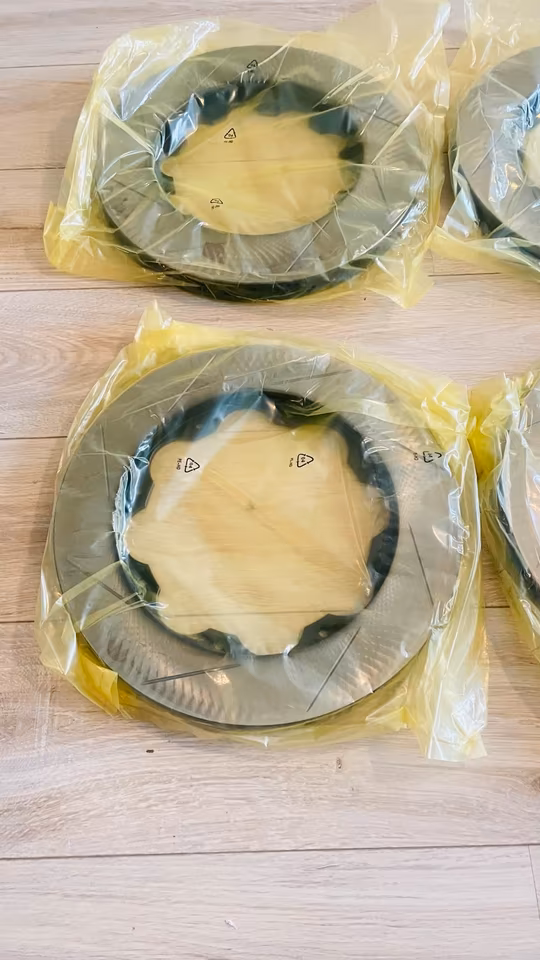 4x NEW Nissan GT-R R35 GTR Brake Discs 390mm 380mm Complete - Image 5