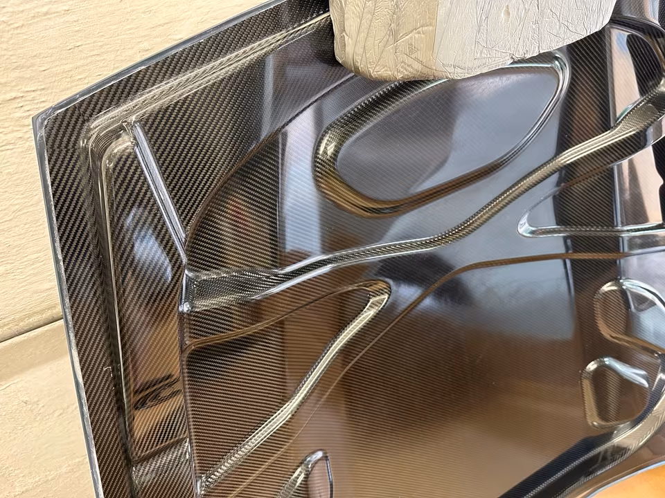 Corvette C6 B92 Carbon Fiber Hood, Original New - Image 9