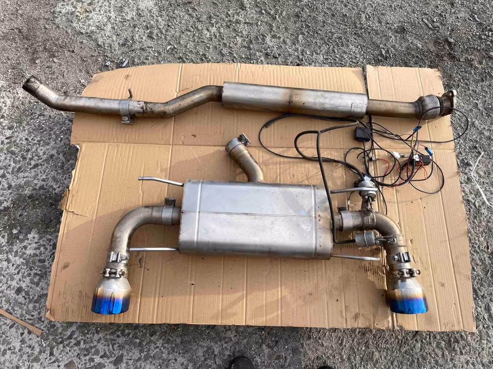 DTH exhaust system with flaps DTH1095 for Toyota GT86 & Subaru BRZ