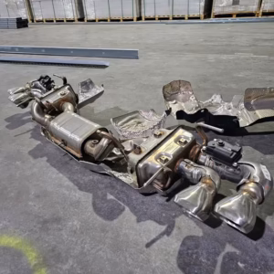 Corvette C8 exhaust system