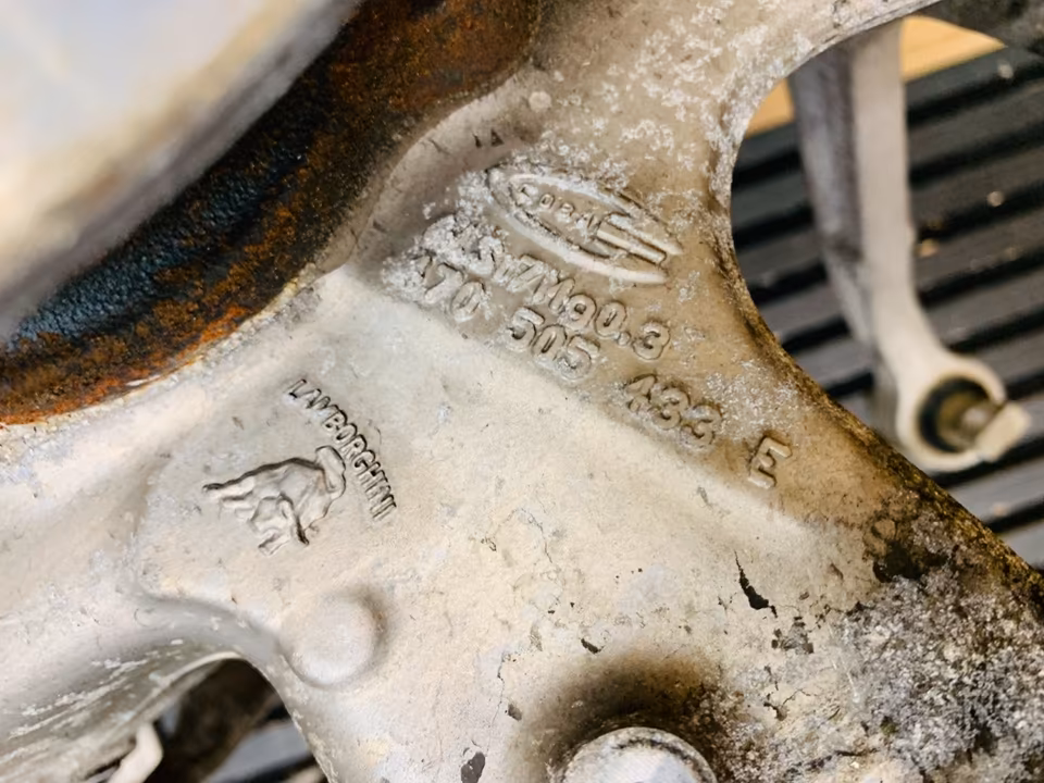 Lamborghini Aventador Rear Steering Knuckle Control Arm 470505433E - Image 6