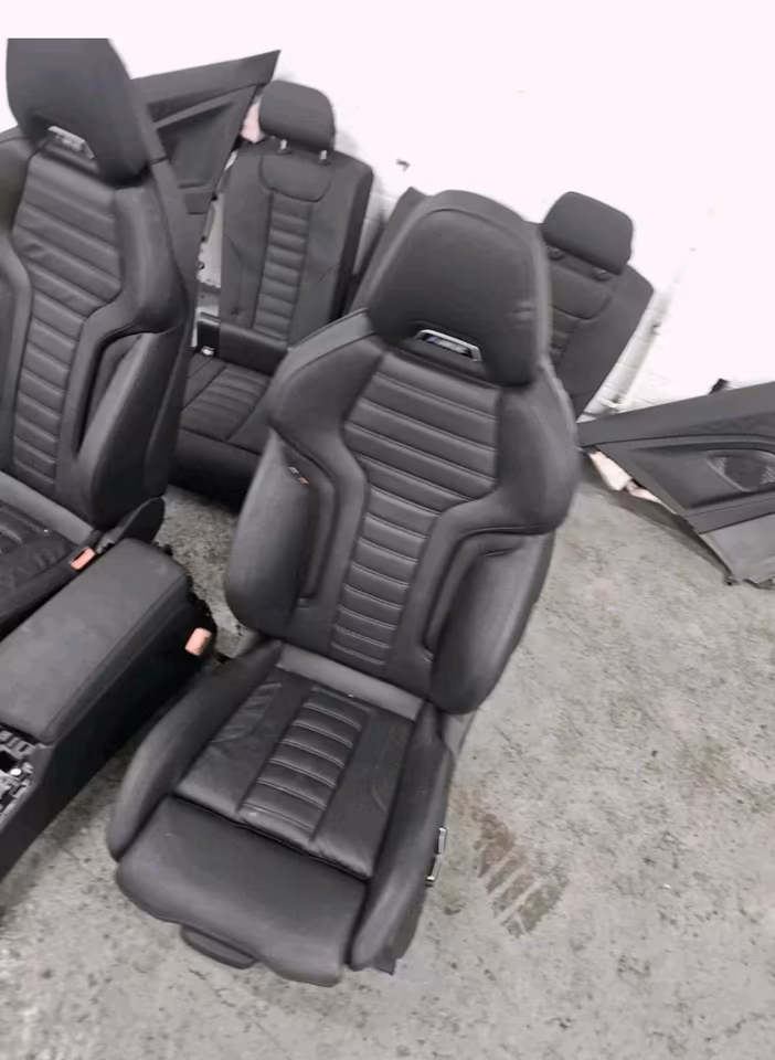 BMW M5 F90 Seats Interior Leather Merino Door Panel Set - Image 15