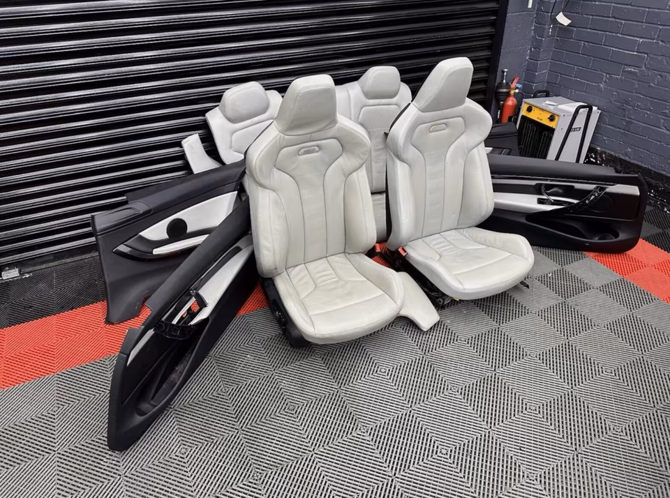 BMW M4 F82 Seats Interior Door Panels Silverstone SET - Image 11