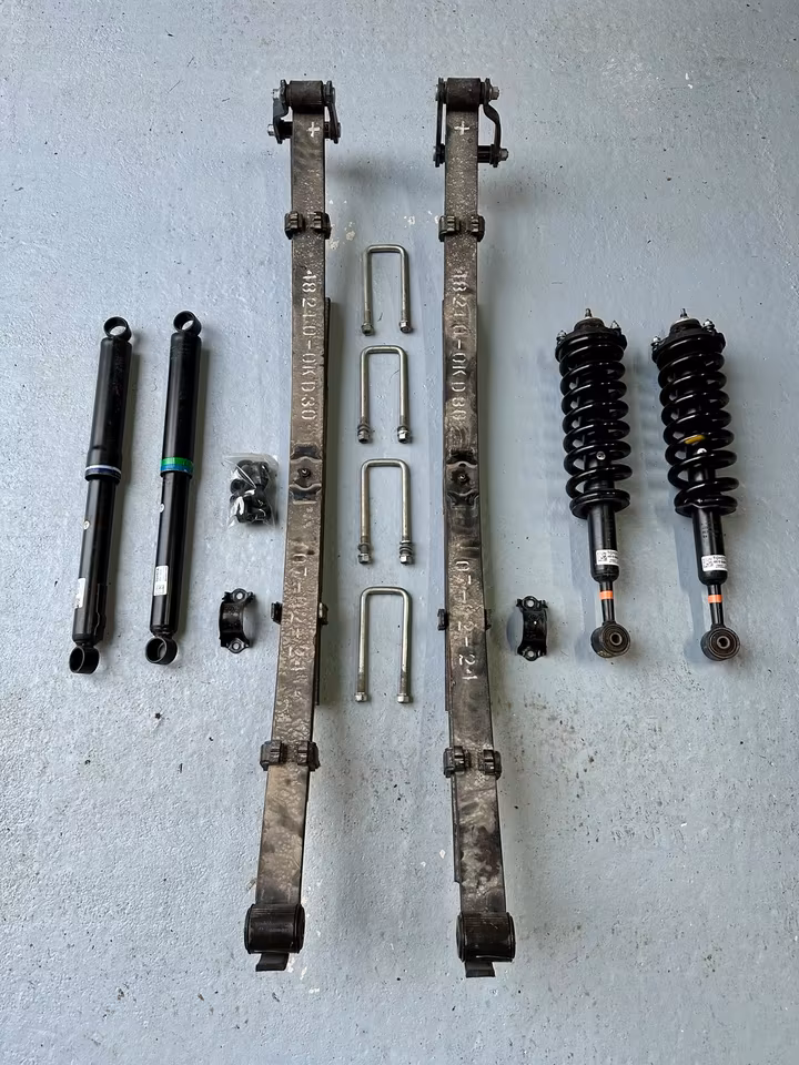 Toyota Hilux double cab, model year 2024, complete chassis