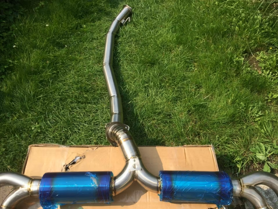 TITAN exhaust system, sports exhaust for NISSAN GTR R35, 7.8 kg - Image 6