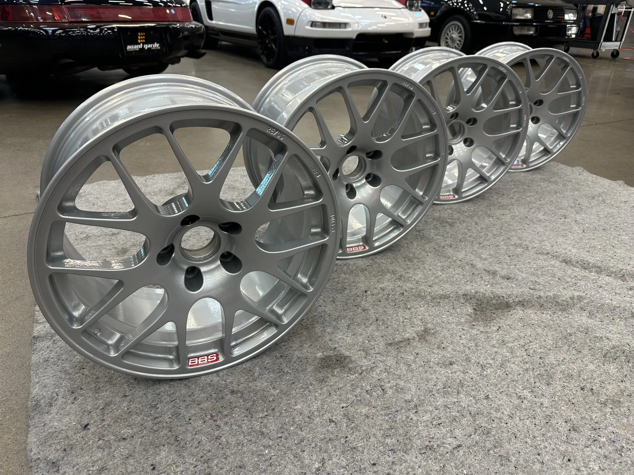 18×9.5″ and 18×10.5″ BBS RE Forged Magnesium Wheels for BMW