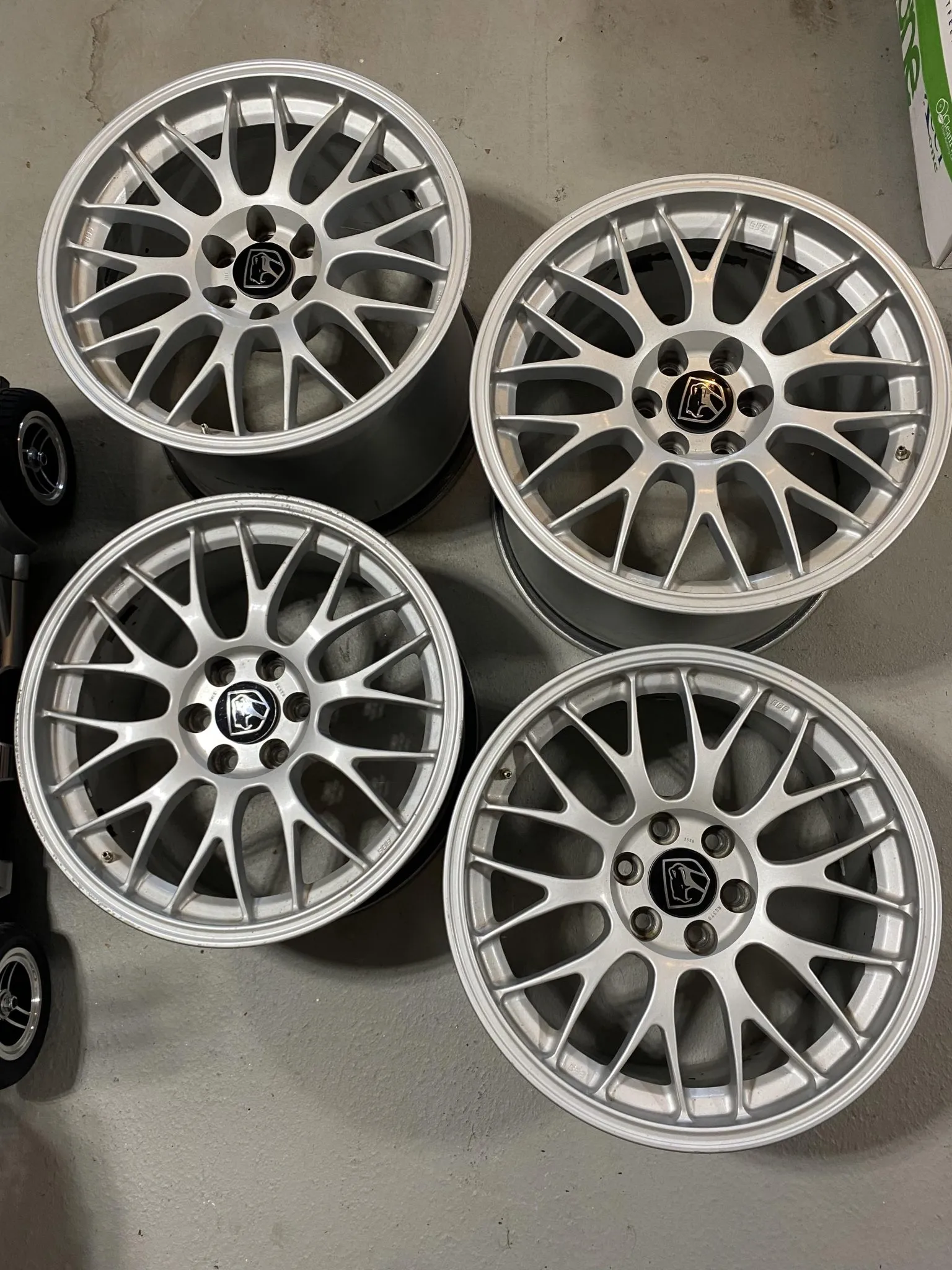 18×10″ and 18×13″ BBS Wheels for Dodge Viper