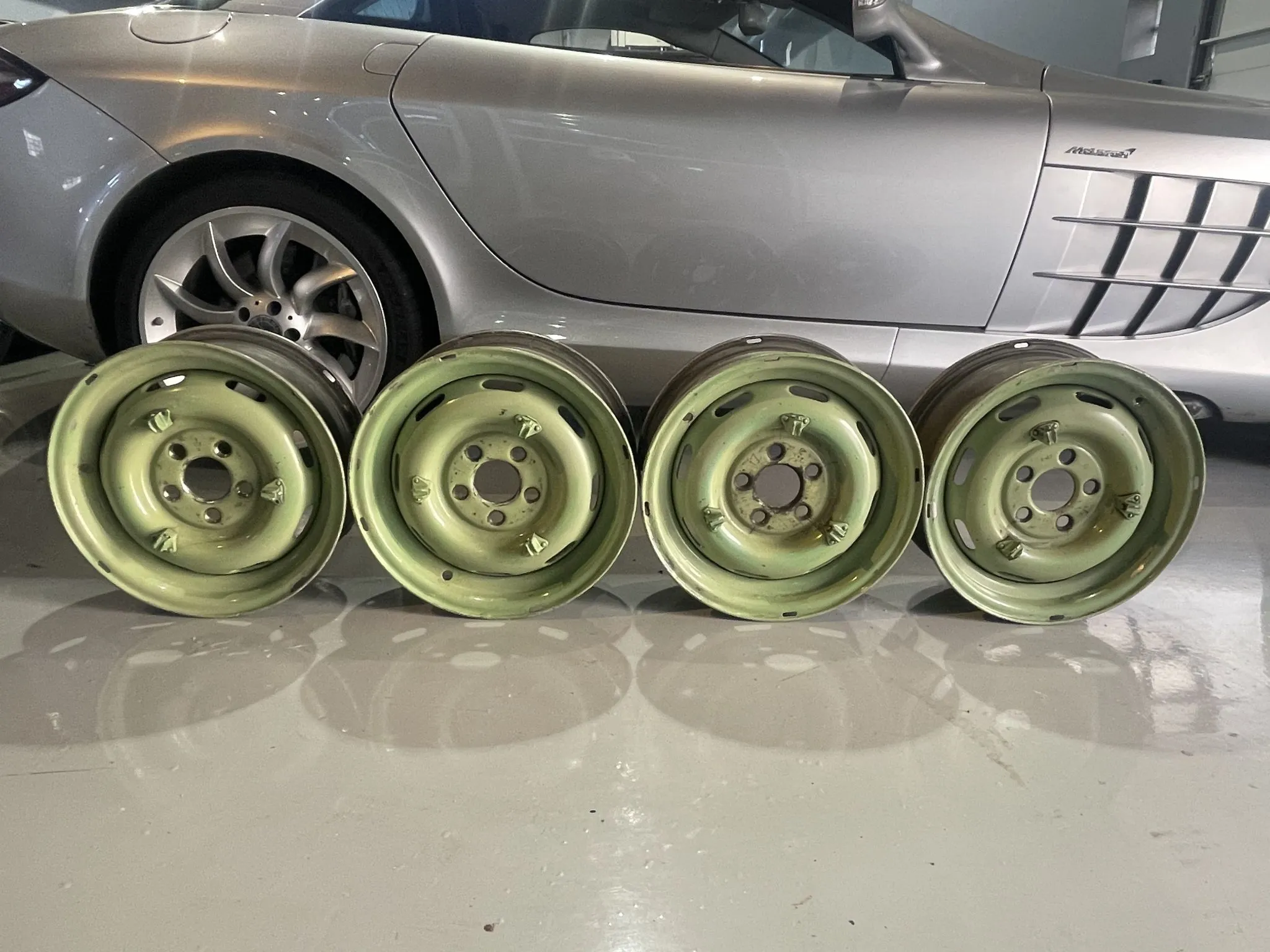 15×5.5″ Wheels for Mercedes-Benz 300SL Roadster - Image 6