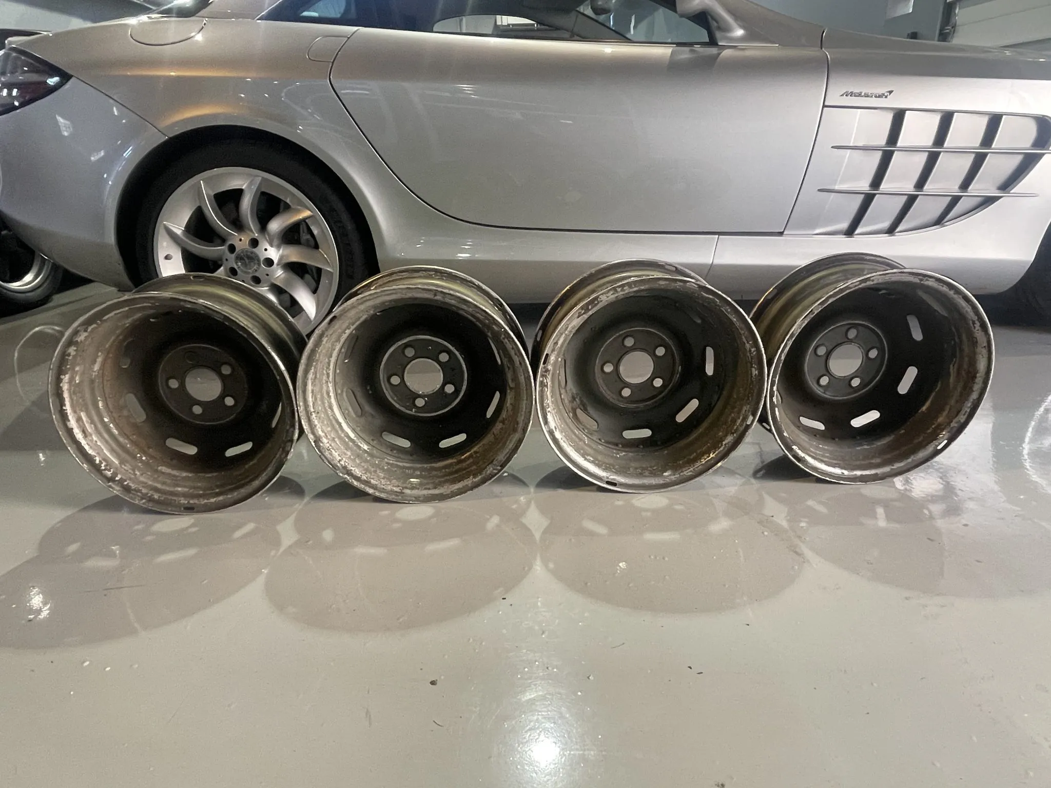 15×5.5″ Wheels for Mercedes-Benz 300SL Roadster - Image 2