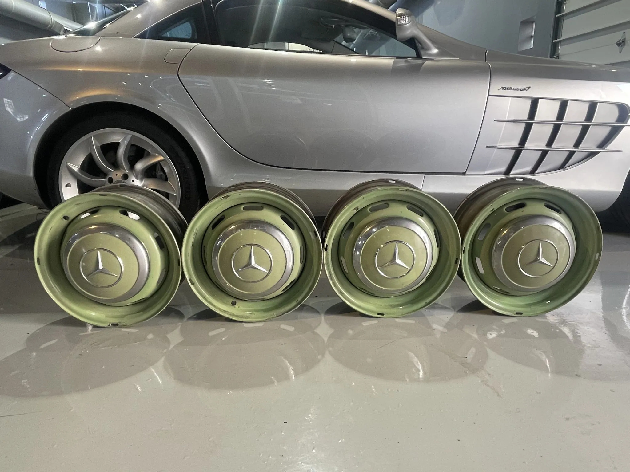 15×5.5″ Wheels for Mercedes-Benz 300SL Roadster - Image 10