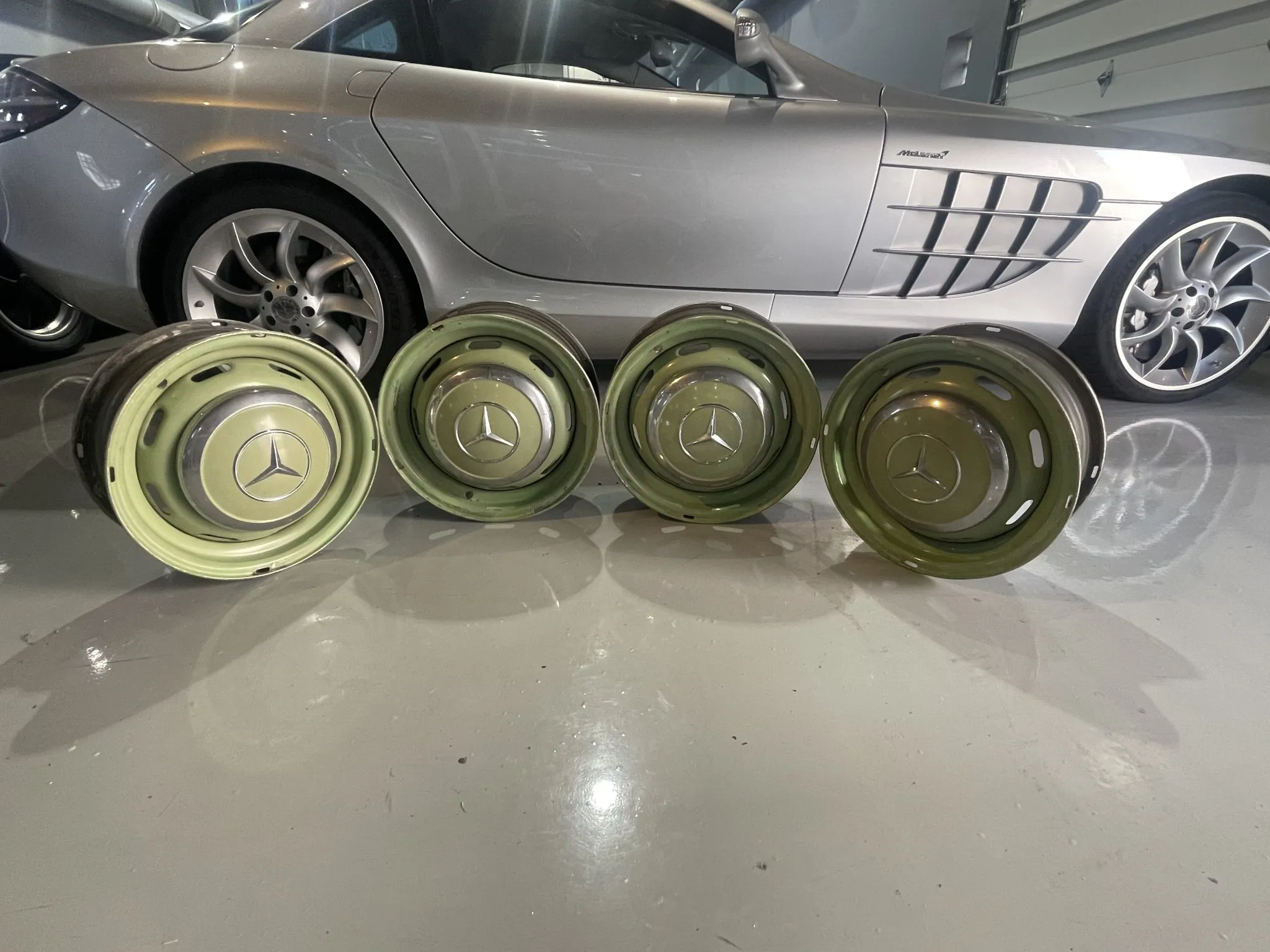 15×5.5″ Wheels for Mercedes-Benz 300SL Roadster - Image 12