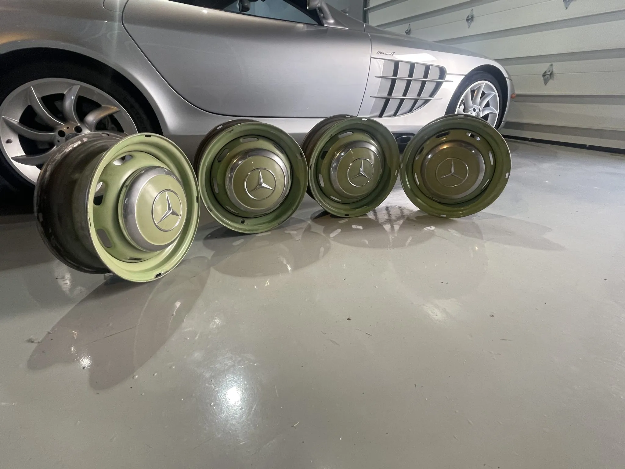 15×5.5″ Wheels for Mercedes-Benz 300SL Roadster - Image 13