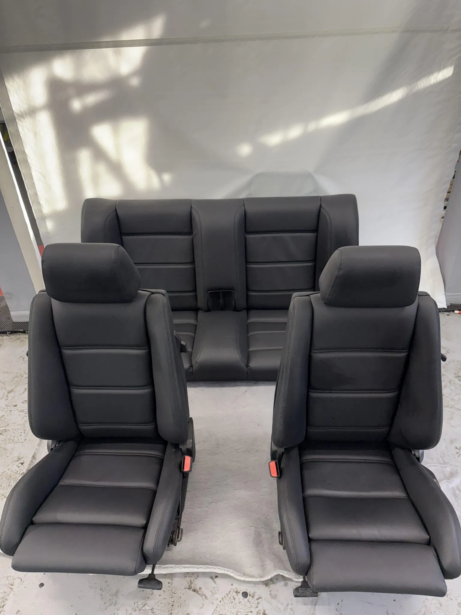 BMW E30 M3 Front Sport Seats & Rear Bench - Image 11