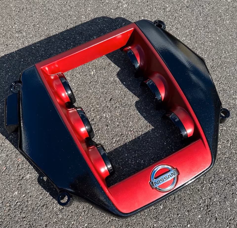 Nissan R35 GT-R GTR engine cover VR38 14041-JF00A original - Image 2