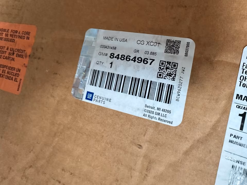 Exhaust system for Chevrolet Camaro 6.2 liter V8 // 84864967 - Image 2