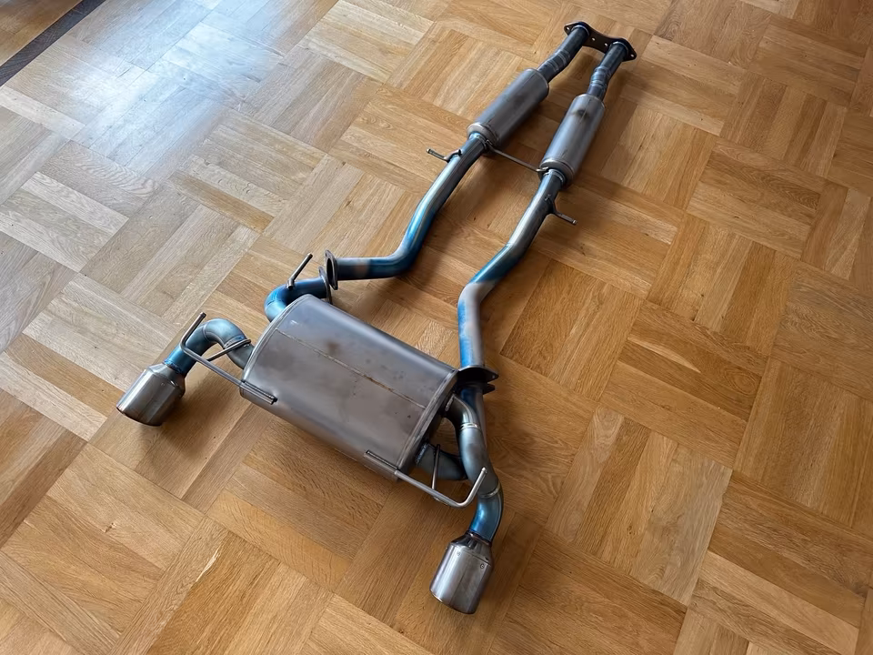 Nissan 370Z Nismo Titanium Exhaust System Original Exhaust System - Image 5