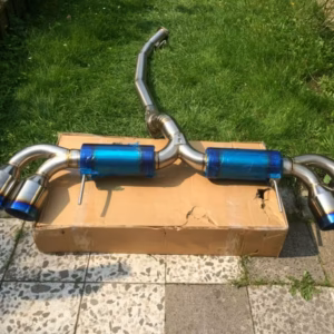 TITAN exhaust system, sports exhaust for NISSAN GTR R35, 7.8 kg