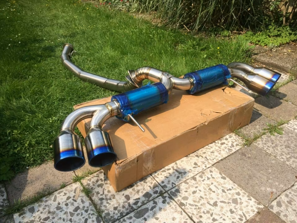 TITAN exhaust system, sports exhaust for NISSAN GTR R35, 7.8 kg - Image 4