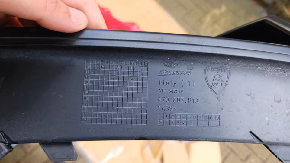 Lamborghini Aventador bumper 470807113C, 470807097A - Image 11