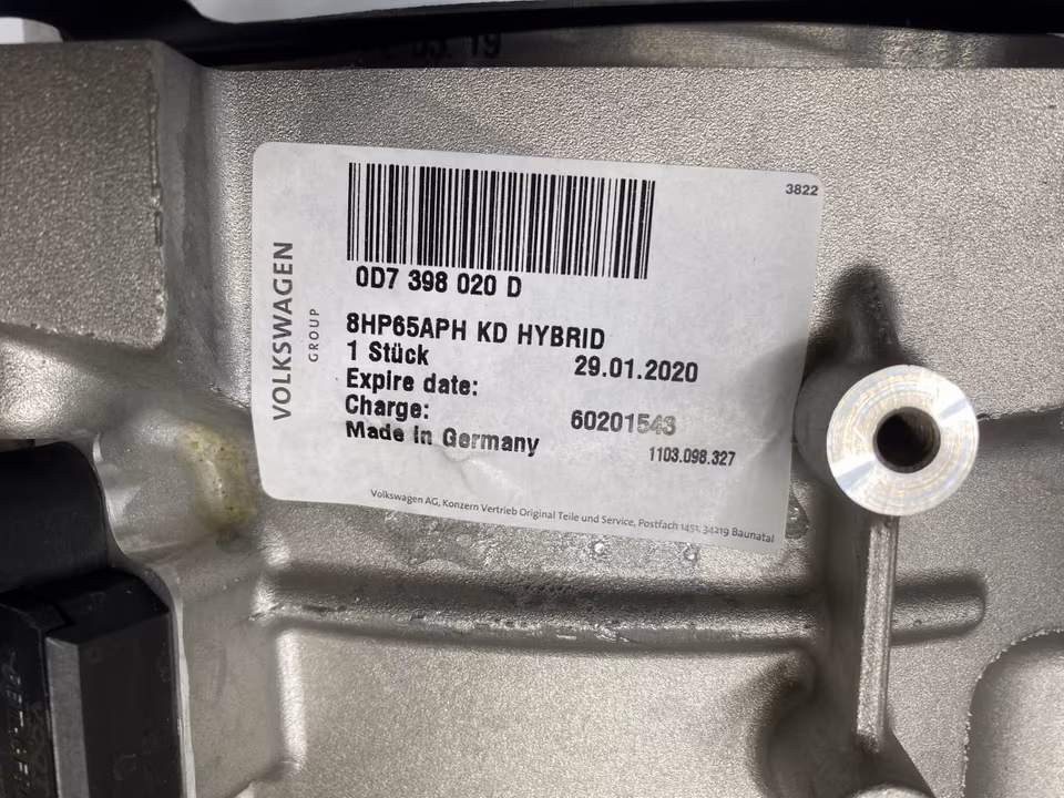 ELECTRIC MOTOR AUDI Q7 3.0 TDI V6 24V e-tron hybrid code UDU - Image 5