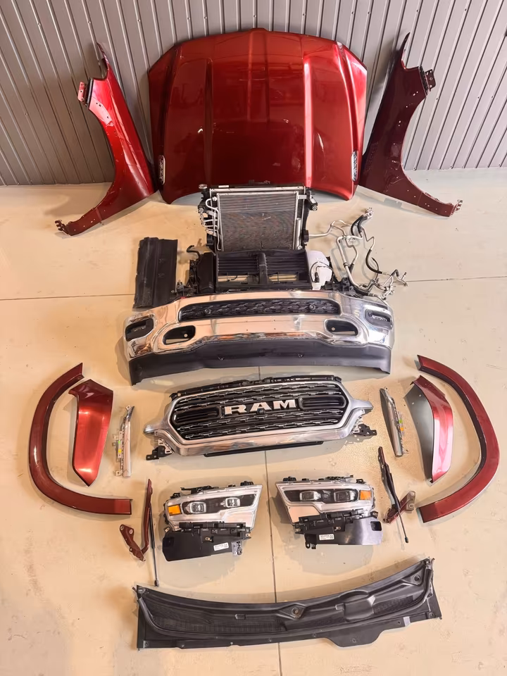 DODGE RAM 5 LIMITED HEADLIGHTS RADIATOR CARRIER HOOD FENDERS
