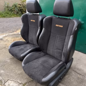 Dodge Charger Daytona Front Seats Driver Passenger Alcantara