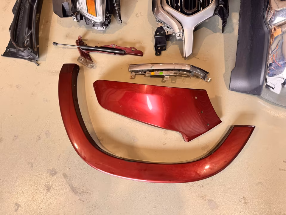 DODGE RAM 5 LIMITED HEADLIGHTS RADIATOR CARRIER HOOD FENDERS - Image 4