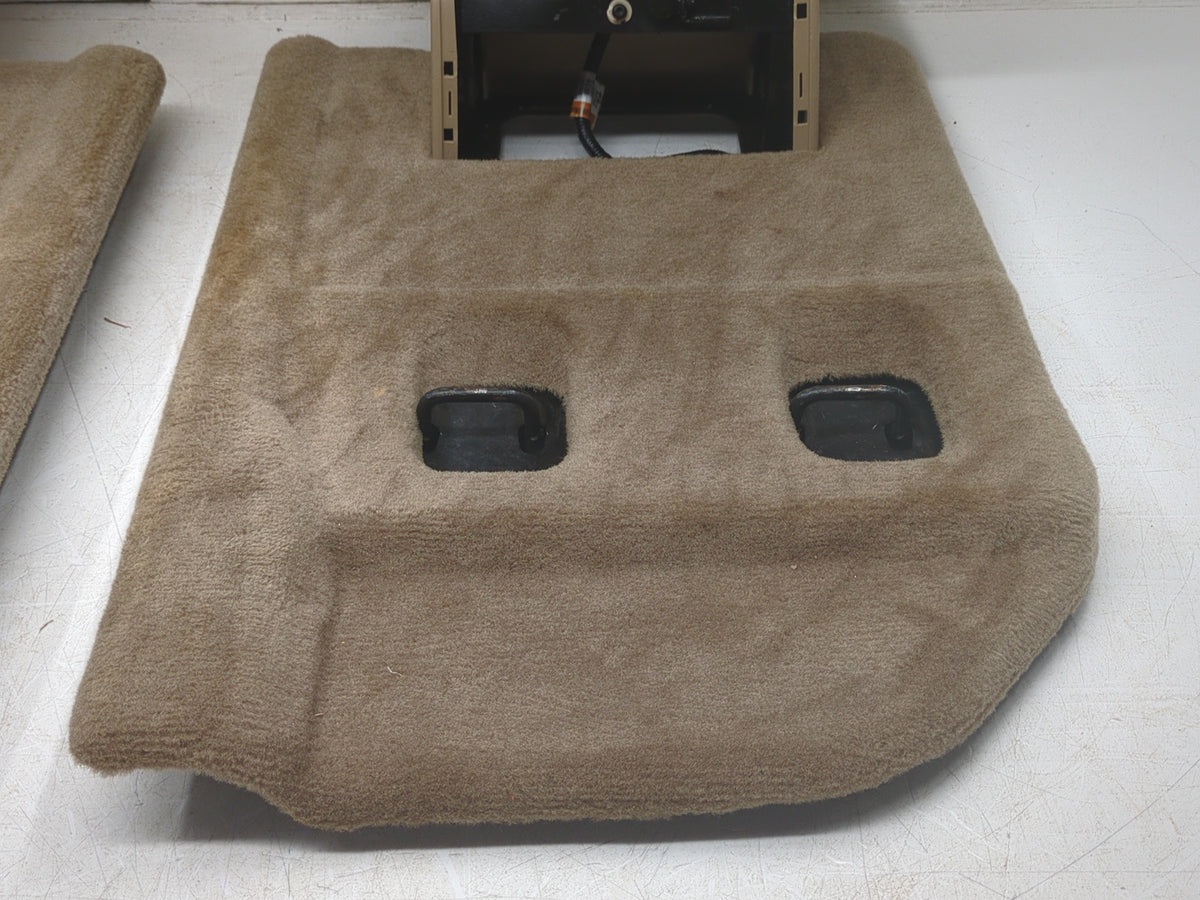 2007 - 2014 Chevy Suburban Yukon XL Rear Bucket Seats, Tan Leather - Image 12