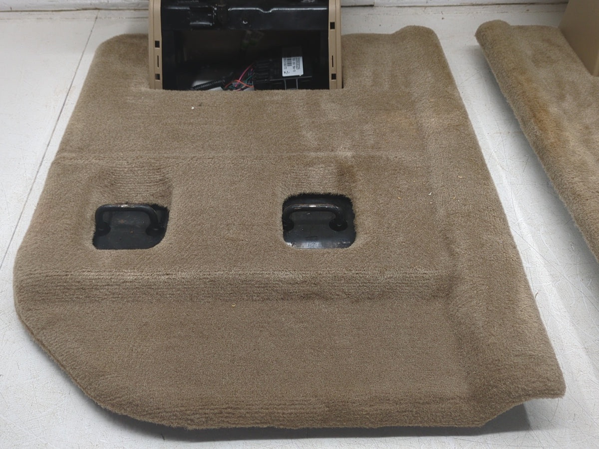 2007 - 2014 Chevy Suburban Yukon XL Rear Bucket Seats, Tan Leather - Image 11