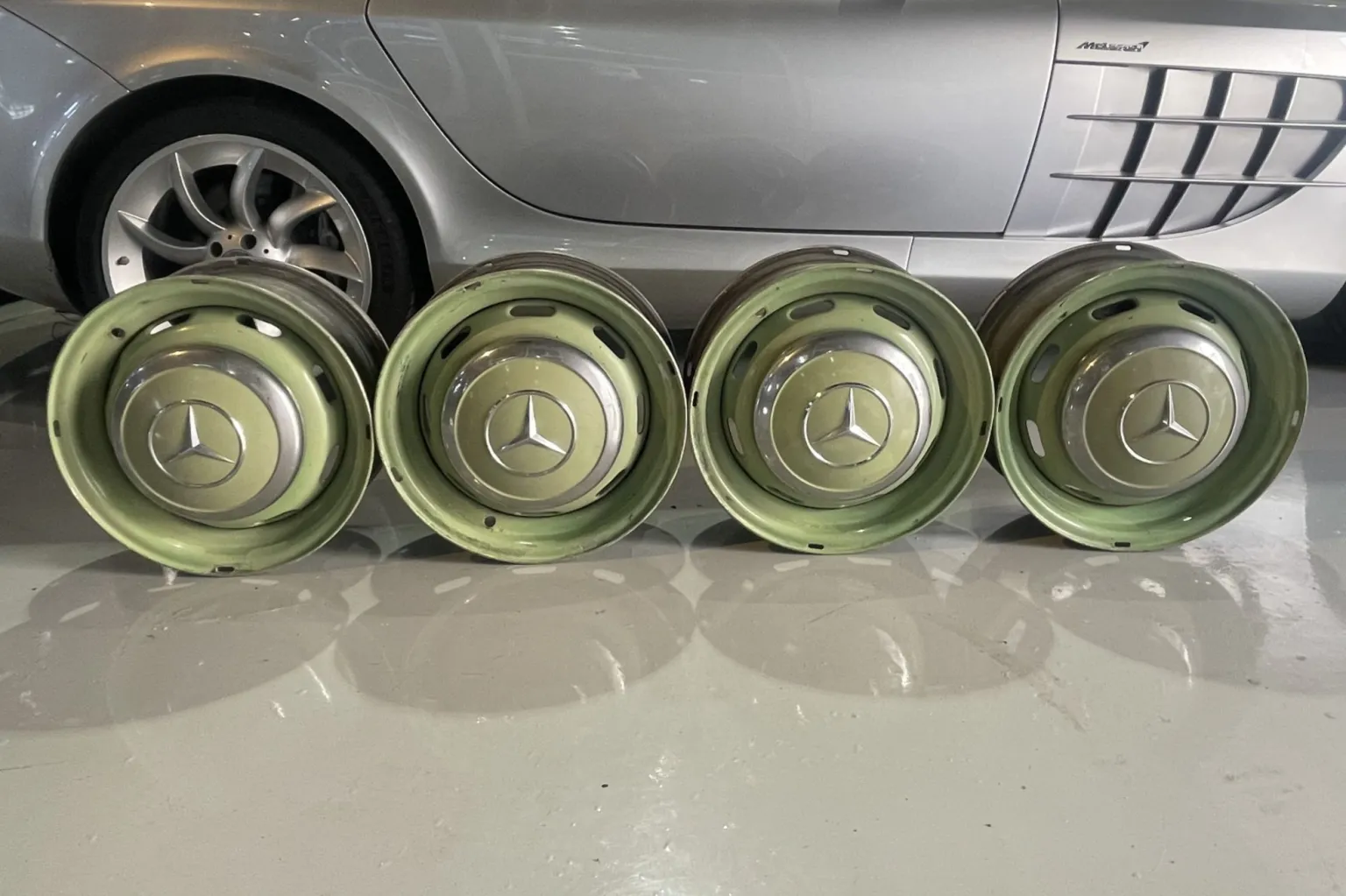 15×5.5″ Wheels for Mercedes-Benz 300SL Roadster
